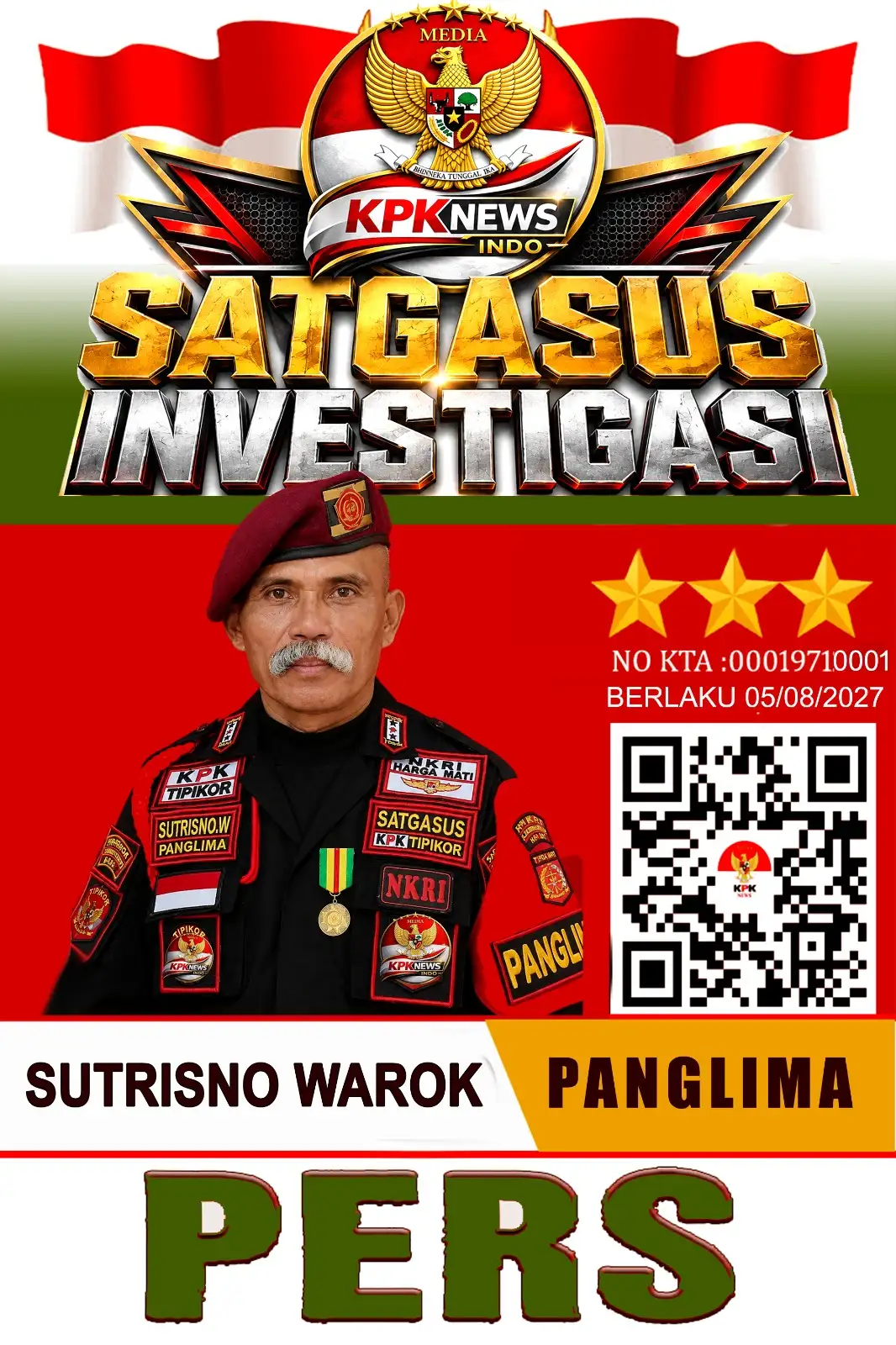 SATGASUS KPKNEWS INDO  Satuan Tugas Khusus Investigasi dan Verifikasi Informasi